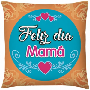  Cojin Cuadrado Feliz Dia Mamá 