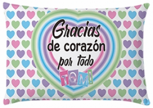  Cojin Gracias de Corazón 