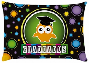  Cojin Cuadrado Graduación Colores 