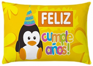  Cojin Cumple Pinguino 