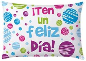  Cojin Ten Un Feliz Dia 