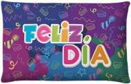  Cojin Rectangular Feliz Dia 