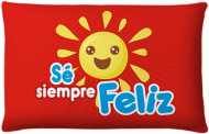  Cojin Rectangular Siempre Feliz 