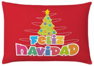  Cojin Navidad Rojo 